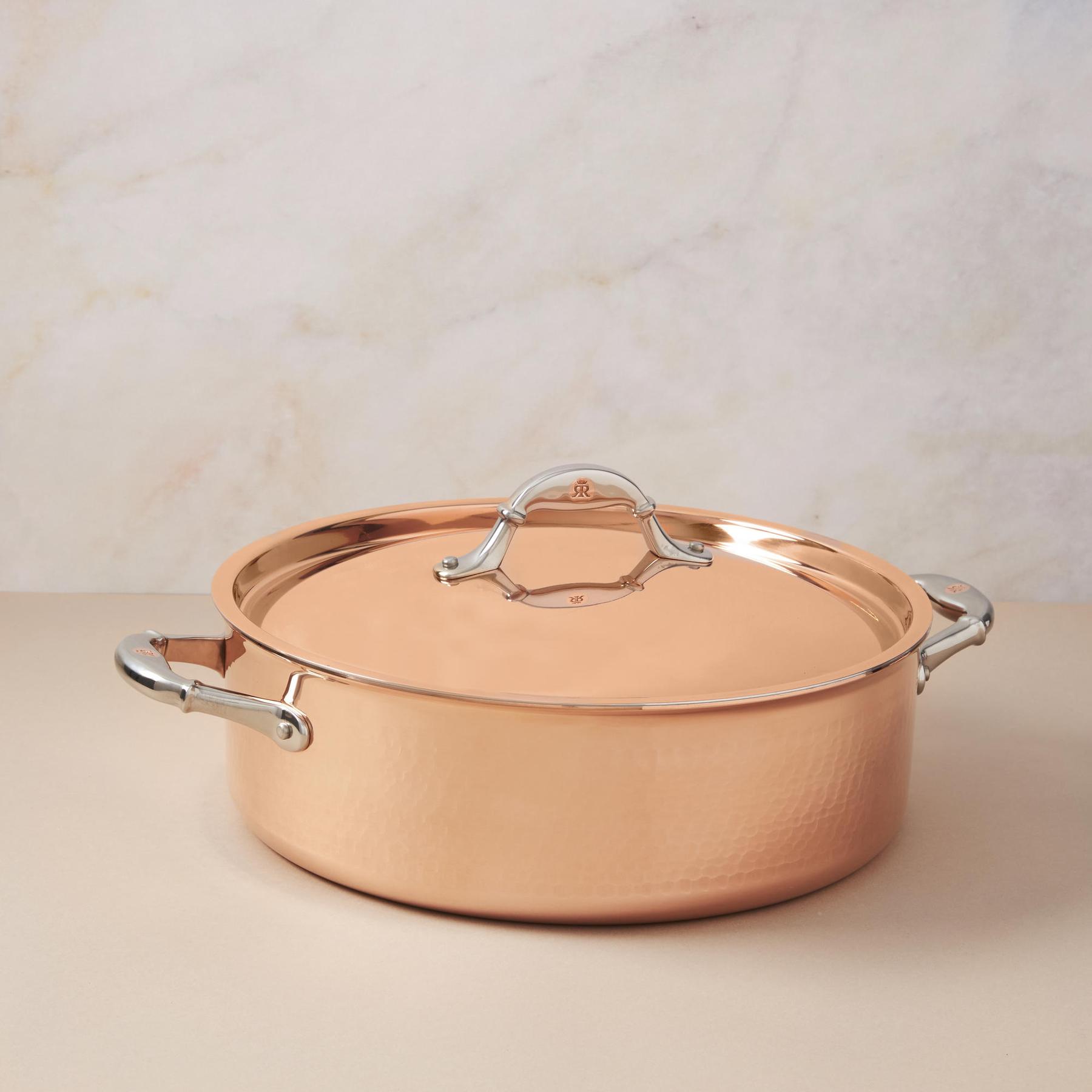 Ruffoni Symphonia Cupra Copper Braiser, Multiple Sizes