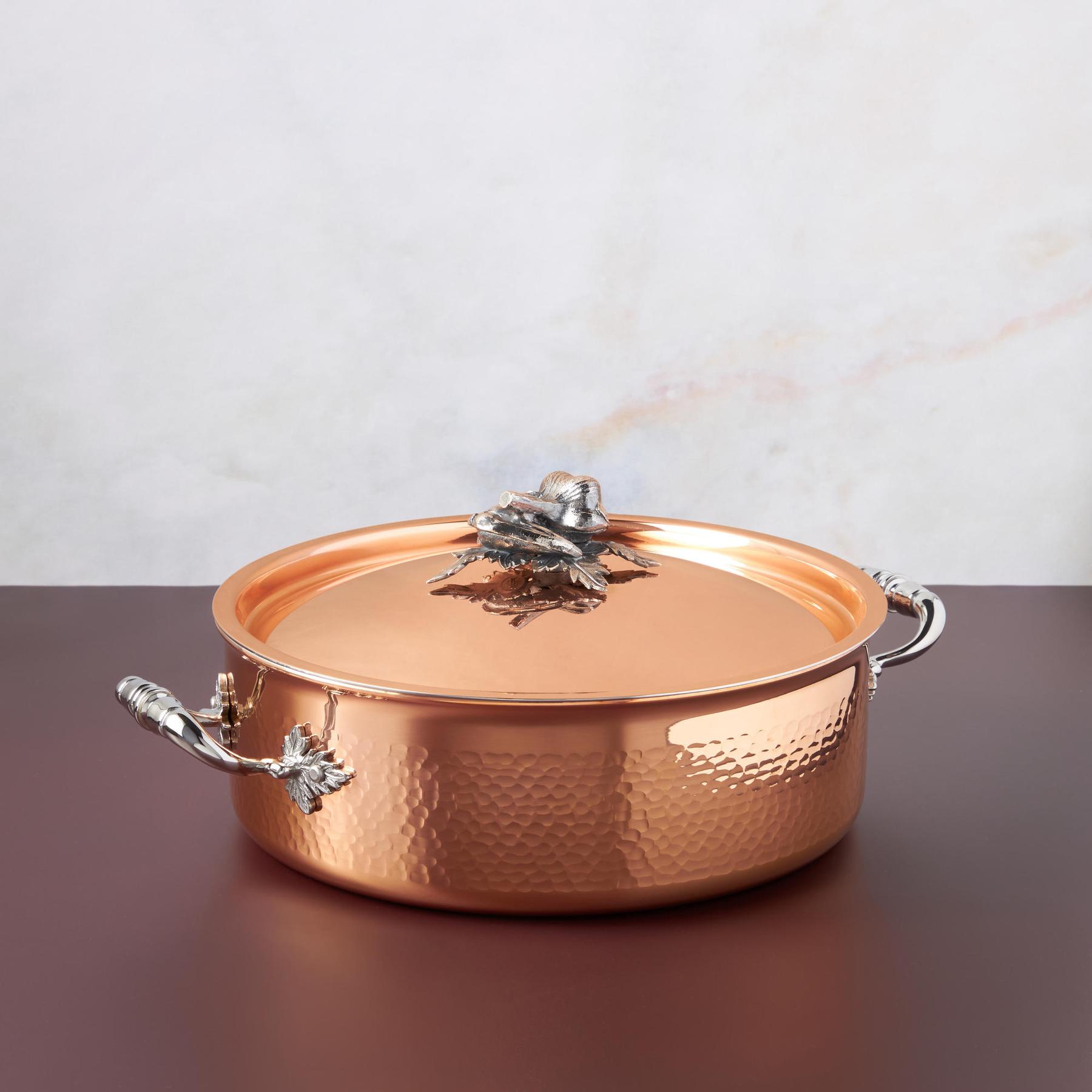 Ruffoni Opus Cupra Copper Braiser, Multiple Sizes
